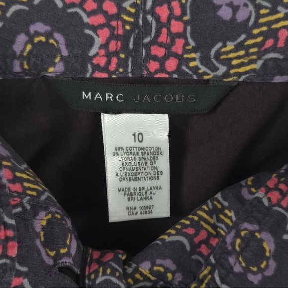 NWT MARC JACOBS Corduroy Button up Belted Mini Skirt RUM RAISIN W22231 Size 10 - Picture 4 of 10